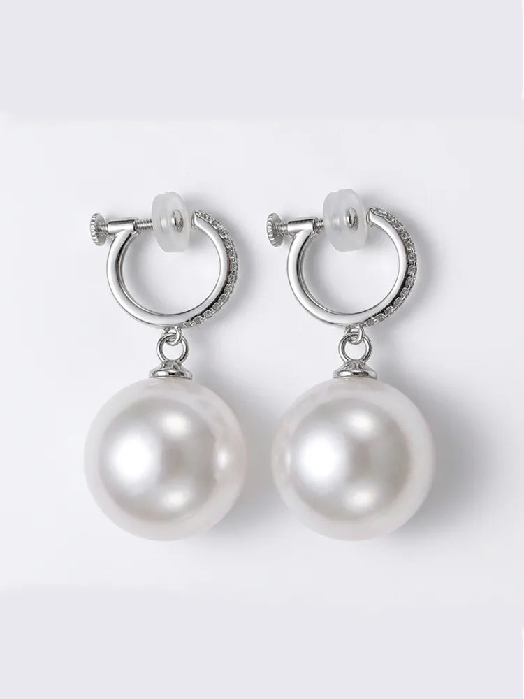 Custom Genuine Freshwater Pearl Earrings