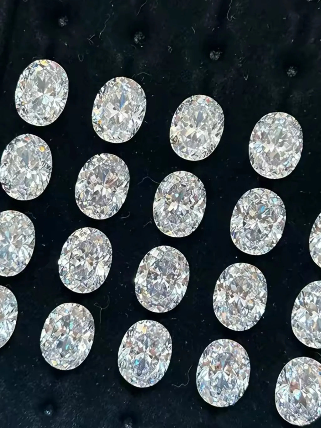 S925 Silver 2 Carat Lab-Grown Diamond Clip-On Earrings
