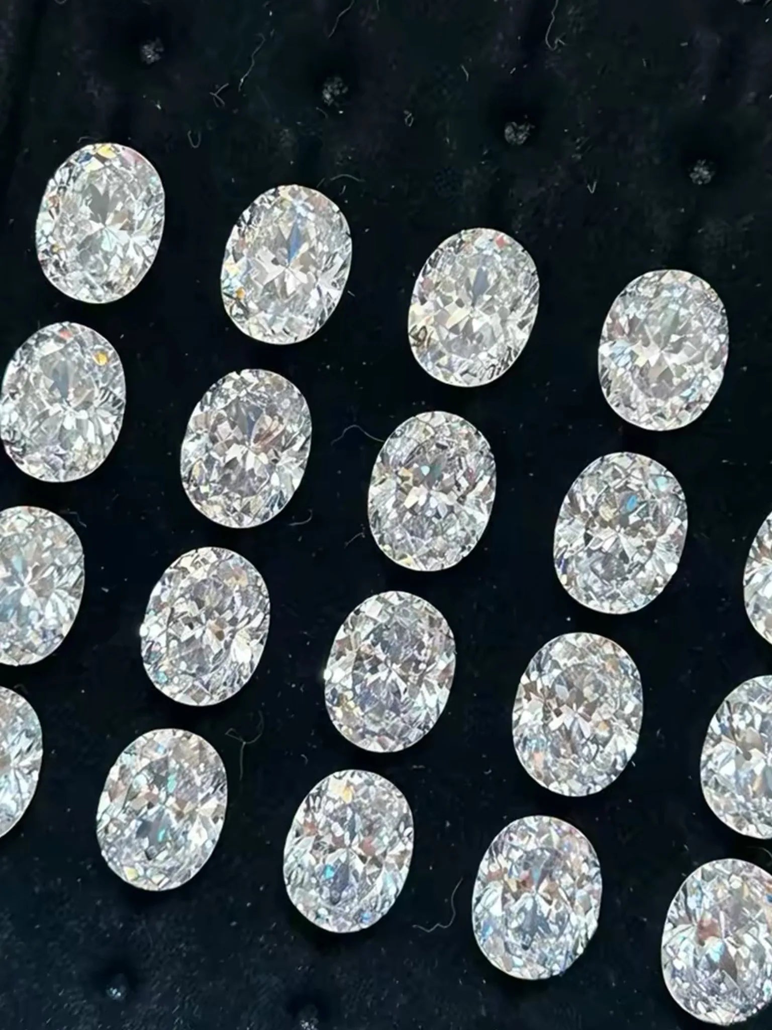 S925 Silver 2 Carat Lab-Grown Diamond Clip-On Earrings