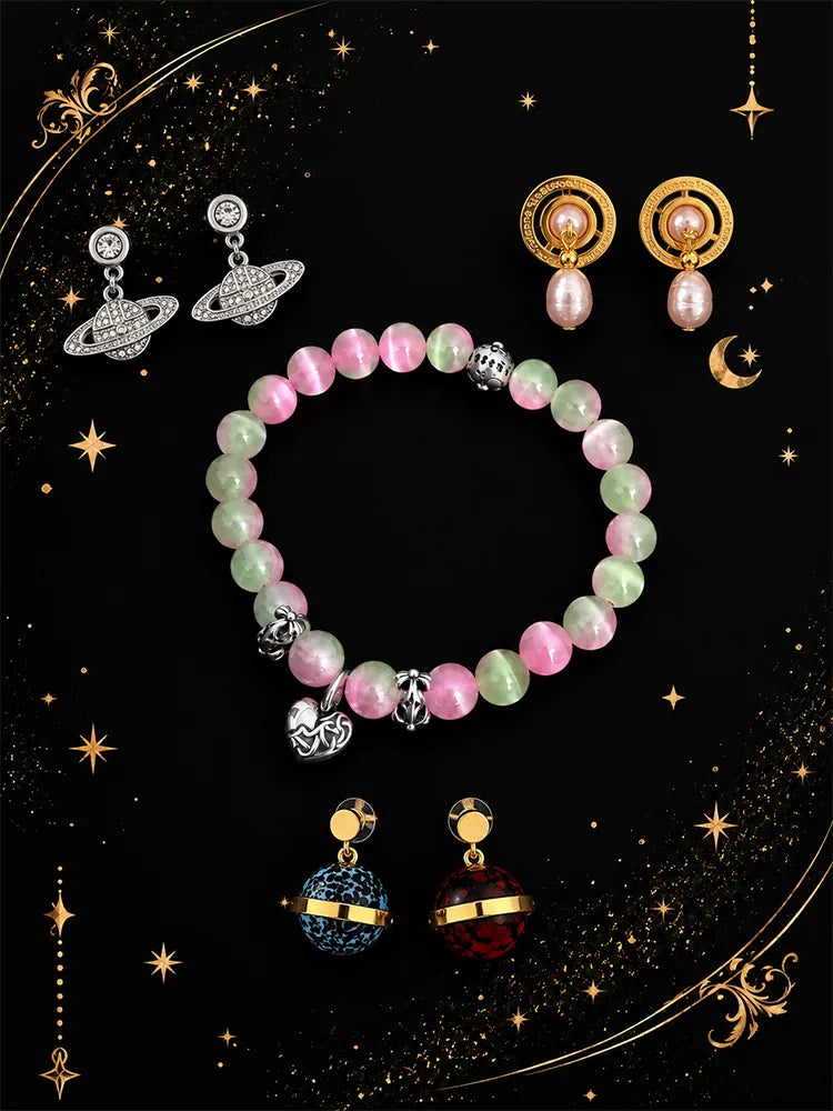 Lucky Wish Bracelet & Mystery Earrings Set