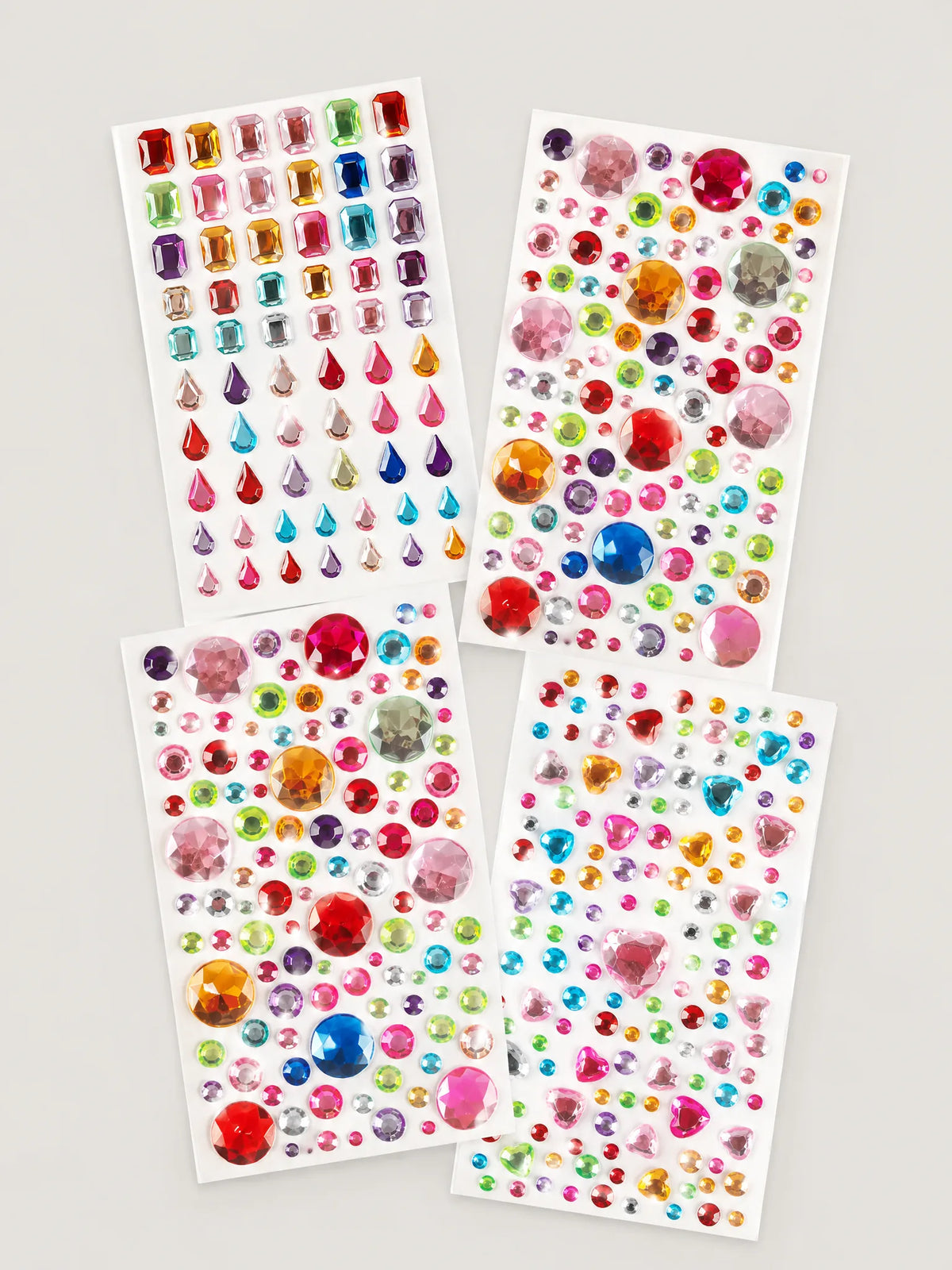 Bedazzling Heart DIY Rhinestone Stickers