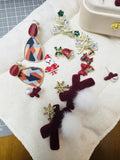 Christmas Party Earring Set – 6 Pairs