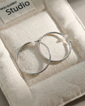 Adjustable Spiral Clip-On Hoop Earrings