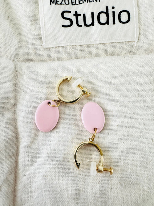 
Candy Pink Cute Cartoon Bunny Clip-On Earrings
