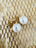 Faux Pearl Earrings