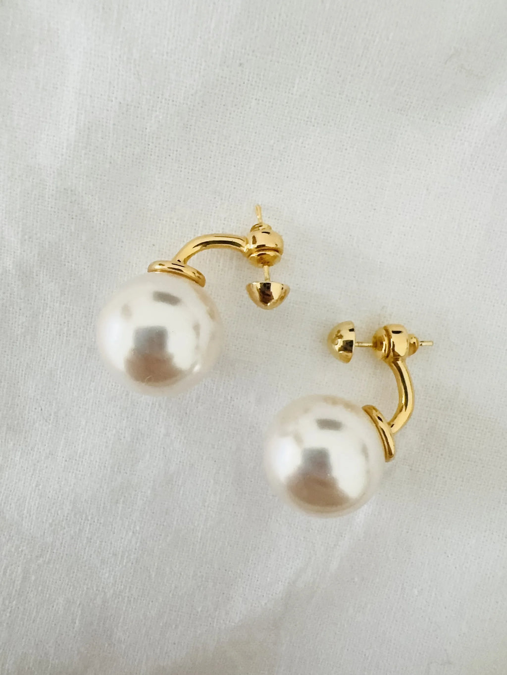 Faux Pearl Earrings