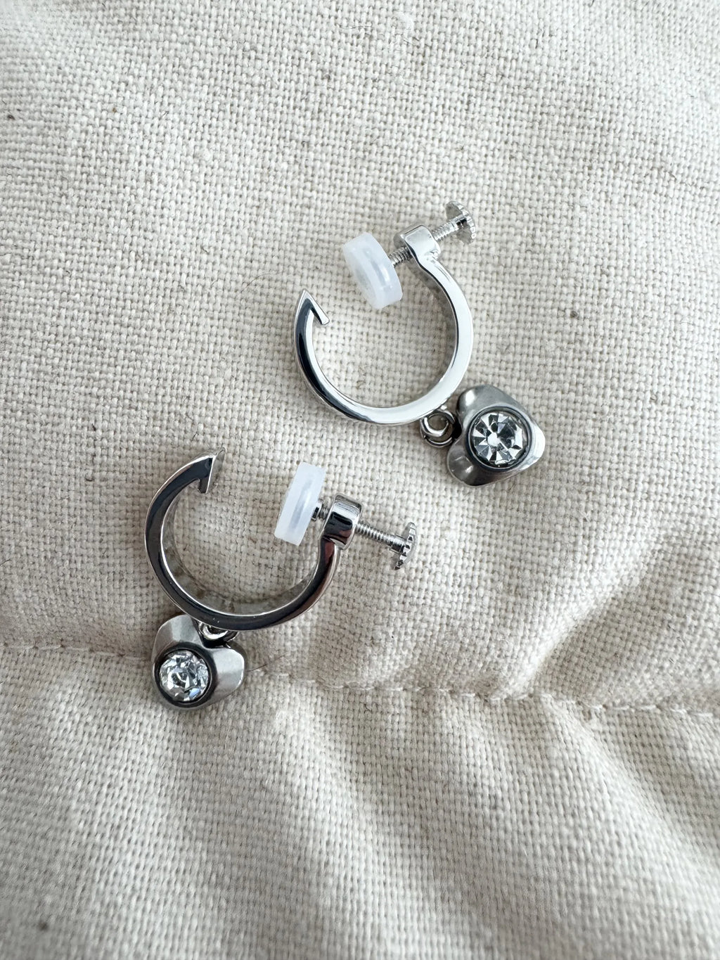 Heart-shaped Earrings Clip-on Light & Lovely Girl