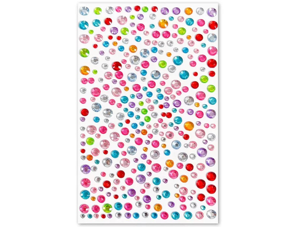 Bedazzling Heart DIY Rhinestone Stickers