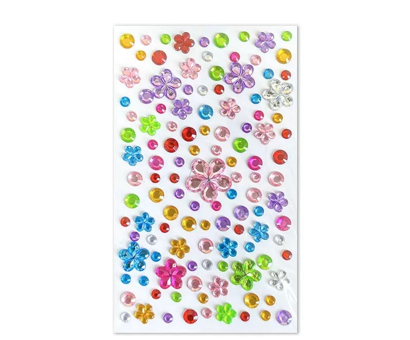 Bedazzling Heart DIY Rhinestone Stickers
