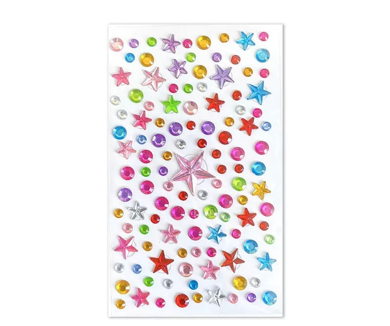 Bedazzling Heart DIY Rhinestone Stickers